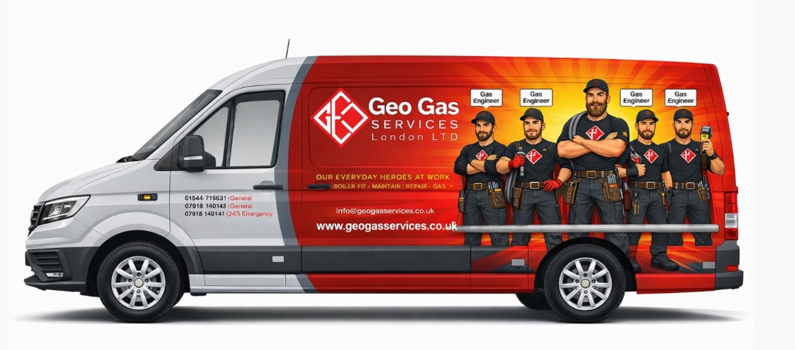 Geo Gas services van